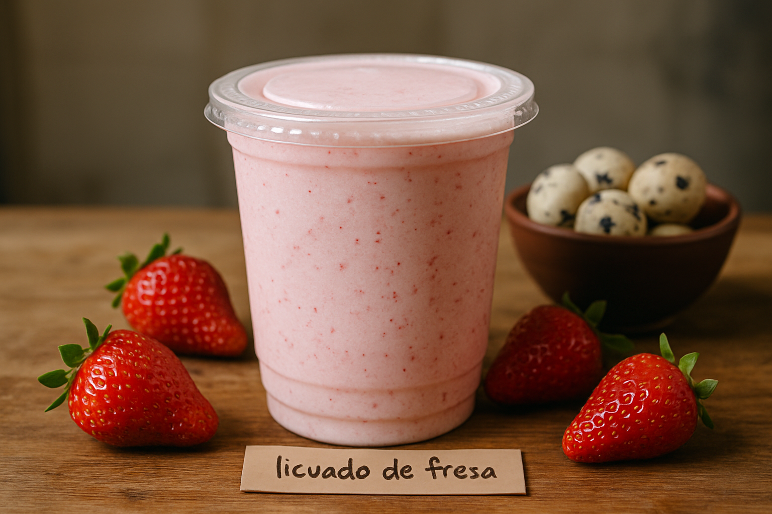 Fresas con Crema en Las Fresas